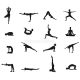 Yoga poses at Chinmay Yoga