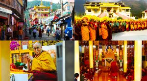 Dalai Lama Temple in Mcleod Ganj, Dharamsala, India