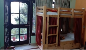 Dormitory room at Chinmay Yoga
