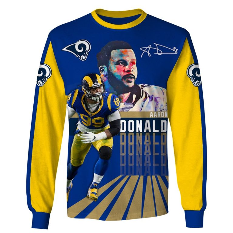 Aaron-Donald-Los-Angeles-Rams-Nfl-3D-Shirt-Hoodie-2