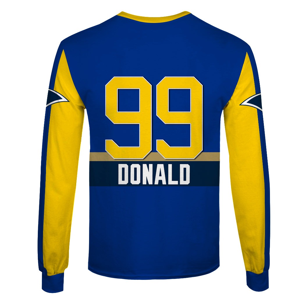 Aaron Donald Los Angeles Rams Nfl 3D Shirt Aaron Donald Los Angeles Rams Nfl 3D Shirt