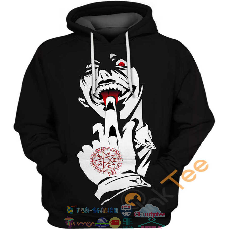 Alucard Hellsing Hoodie 3D Alucard Hellsing Hoodie 3D