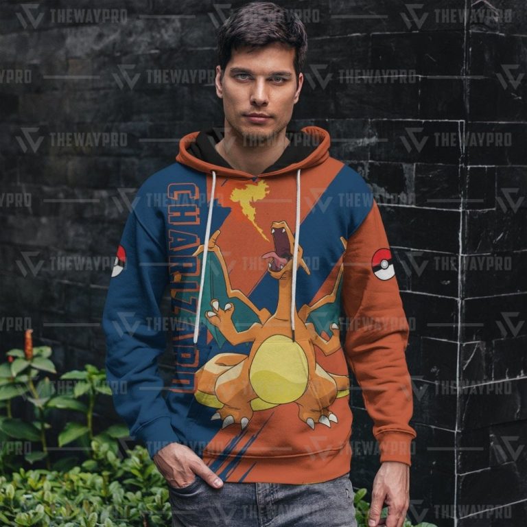 Anime-Pokemon-Charizard-3D-Shirt-Hoodie-2