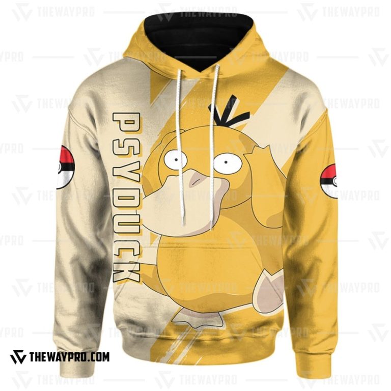 Anime-Pokemon-Psyduck-3D-Hoodie-3