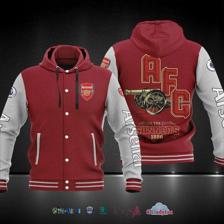Arsenal-F.C-The-Gunners-1886-Baseball-Hoodie-Jacket-1