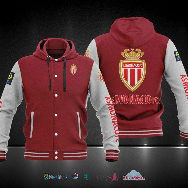 As Monaco Baseball Hoodie Jacket As Monaco Baseball Hoodie Jacket