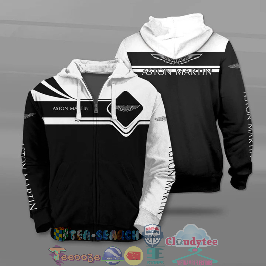 Aston Martin All Over Printed T-Shirt Hoodie Aston Martin All Over Printed T-Shirt Hoodie