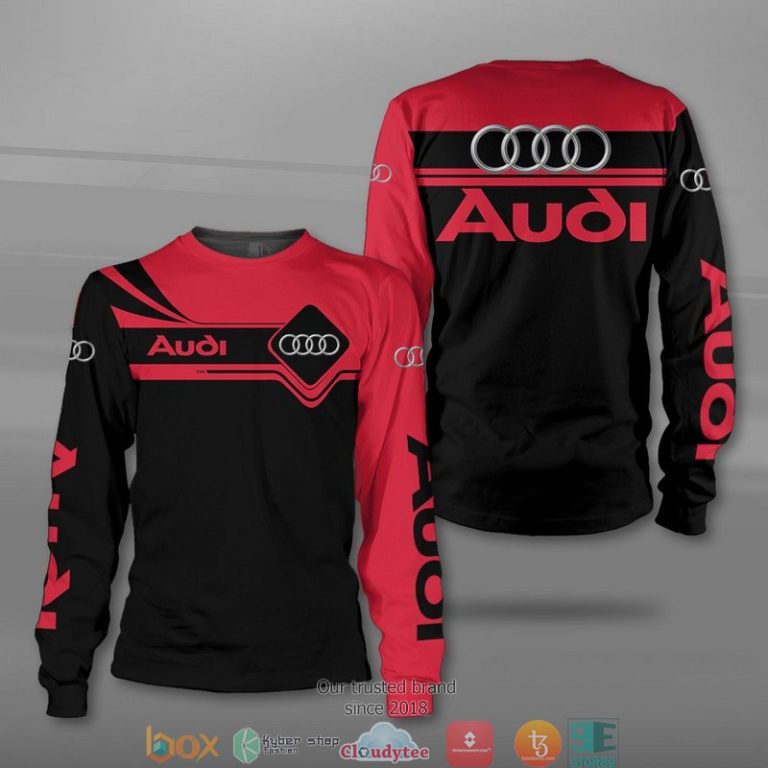Audi-Black-Red-Car-Motor-3D-Shirt-Hoodie-3