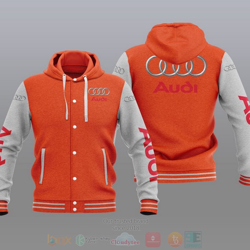 Audi Car Baseball Jacket Hoodie Audi Car Baseball Jacket Hoodie