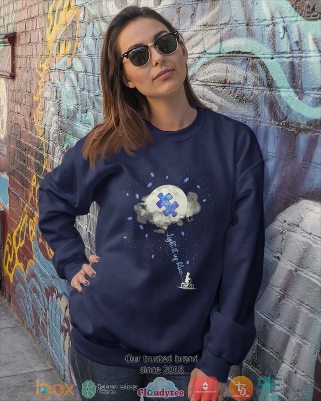 Autism Awareness Light It Up Blue Shirt Autism Awareness Light It Up Blue Shirt