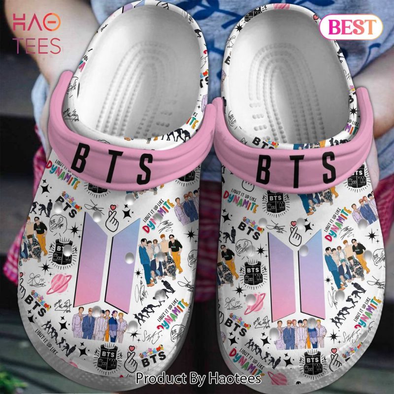 BTS Music Crocs Crocband Clogs Shoes Comfortable For Men Women and Kids BTS Music Crocs Crocband Clogs Shoes Comfortable For Men Women and Kids