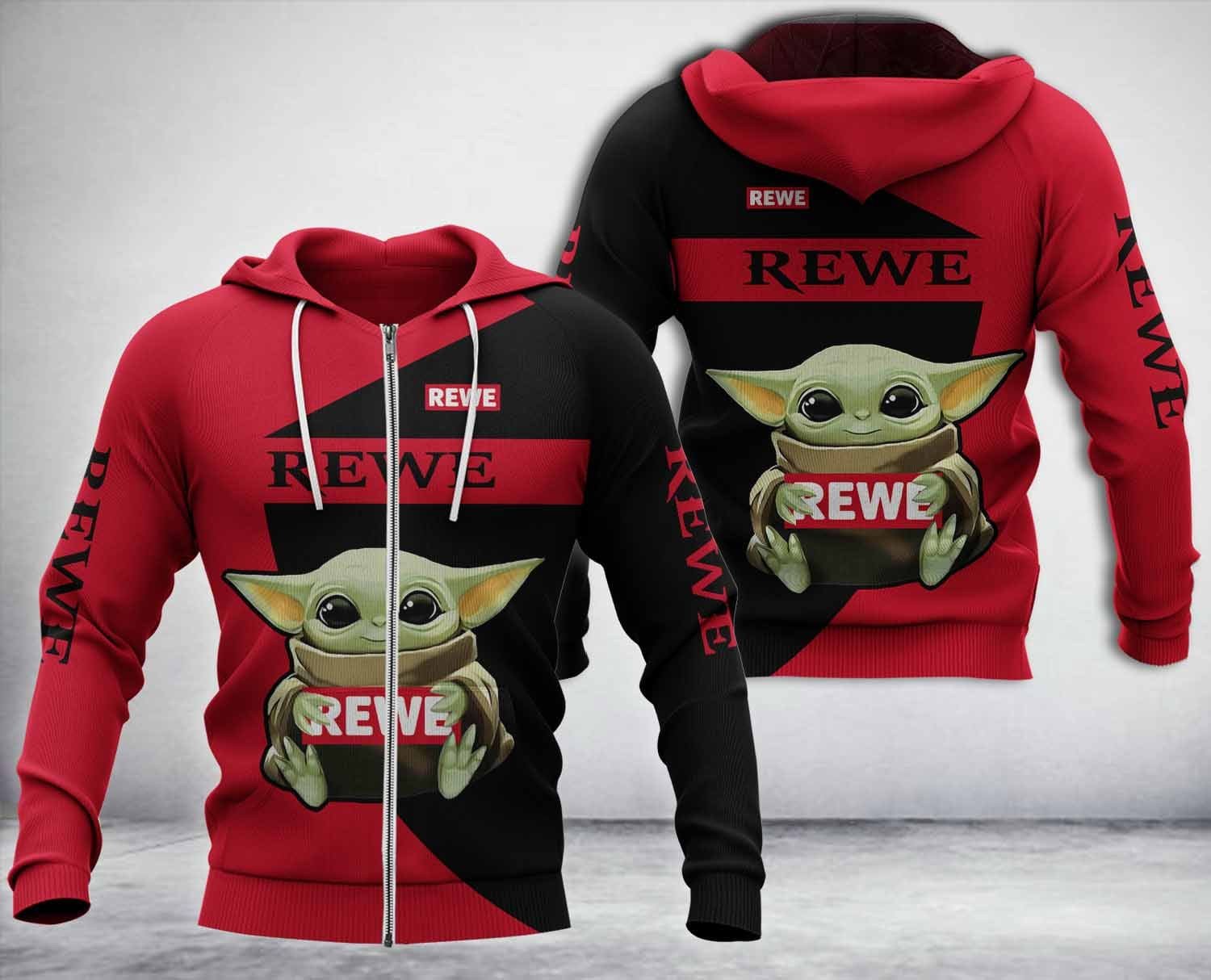 Baby Yoda Rewe Company Clunky Hoodie Baby Yoda Rewe Company Clunky Hoodie