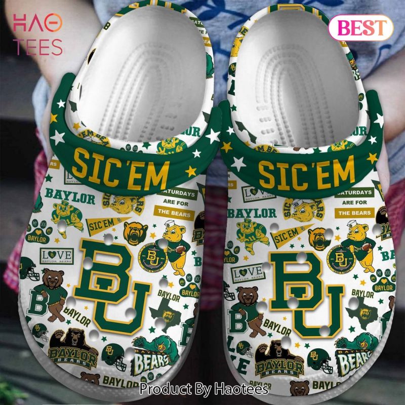 Baylor Bears NCAA Sport Crocs Crocband Clogs Shoes Comfortable For Men Women and Kids Baylor Bears NCAA Sport Crocs Crocband Clogs Shoes Comfortable For Men Women and Kids