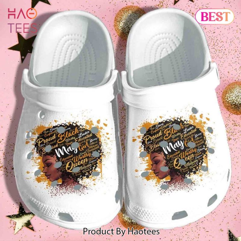 Black Mom Queen 5 Gift For Lover Rubber Crocs Clog Shoes Comfy Footwear Black Mom Queen 5 Gift For Lover Rubber Crocs Clog Shoes Comfy Footwear