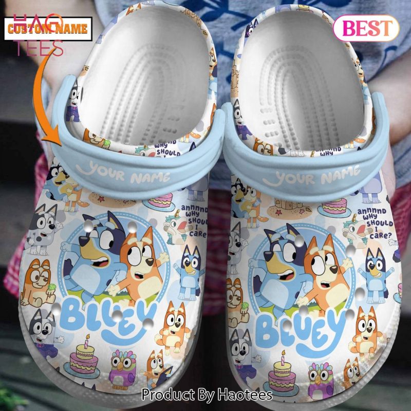 Bluey TV Series Crocs Crocband Clogs Shoes Comfortable For Men Women and Kids Bluey TV Series Crocs Crocband Clogs Shoes Comfortable For Men Women and Kids