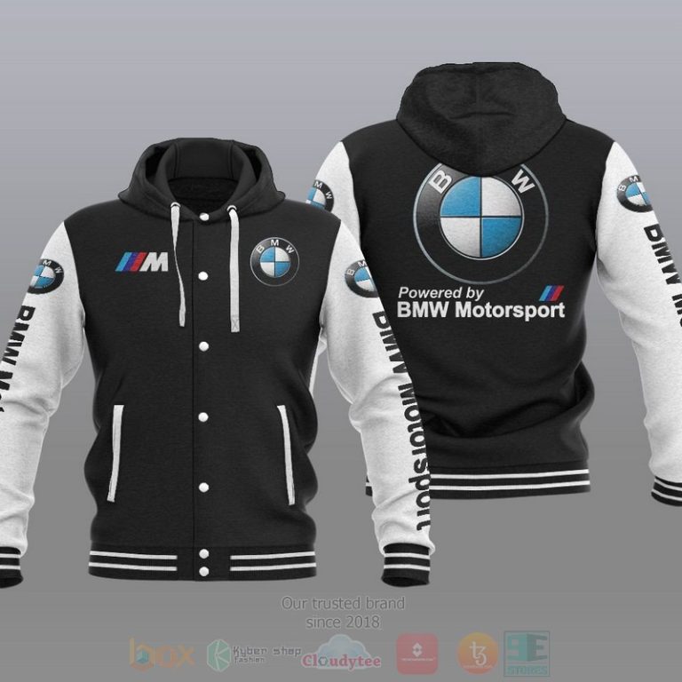 Bmw Motorsport Car Baseball Jacket Hoodie Hot Sale 2024