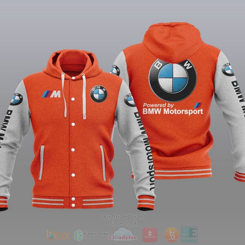 Bmw Motorsport Car Baseball Jacket Hoodie Bmw Motorsport Car Baseball Jacket Hoodie