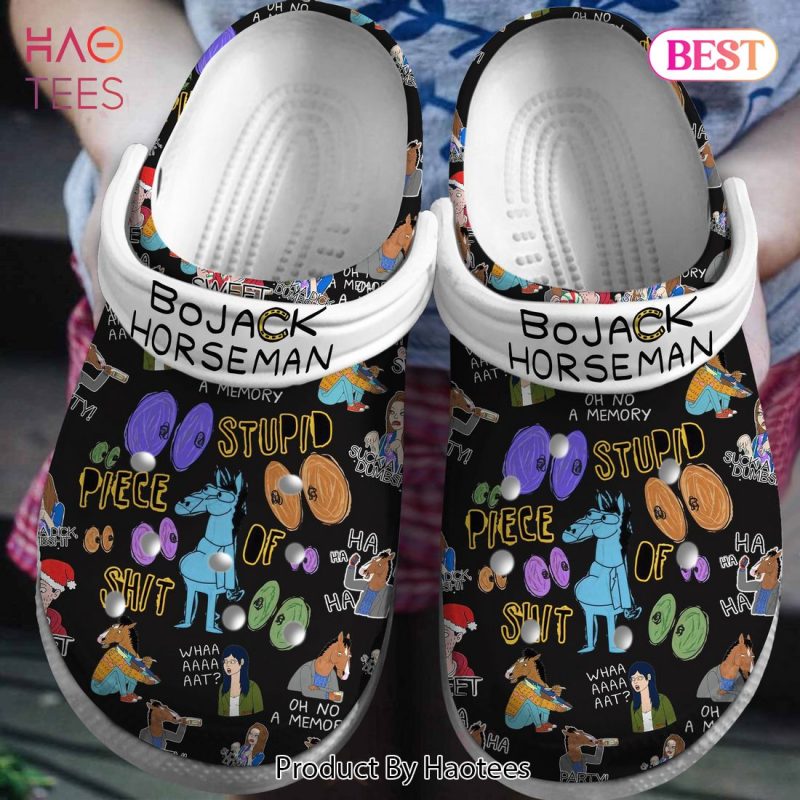 BoJack Horseman TV Series Crocs Crocband Clogs Shoes Comfortable For Men Women and Kids BoJack Horseman TV Series Crocs Crocband Clogs Shoes Comfortable For Men Women and Kids