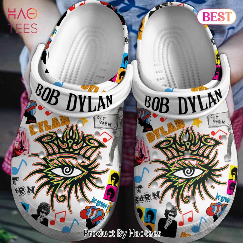 Bob Dylan Music Crocs Crocband Clogs Shoes Comfortable For Men Women and Kids Bob Dylan Music Crocs Crocband Clogs Shoes Comfortable For Men Women and Kids