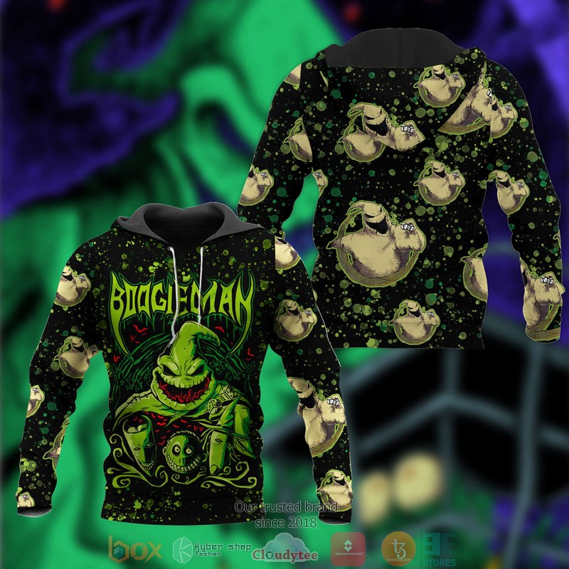 Boogieman Black Green 3D Hoodie Boogieman Black Green 3D Hoodie