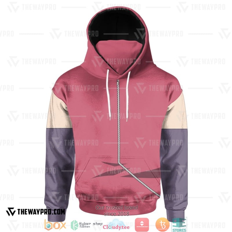 Boruto Team 7 Sarada Uchiha Snood Hoodie Boruto Team 7 Sarada Uchiha Snood Hoodie