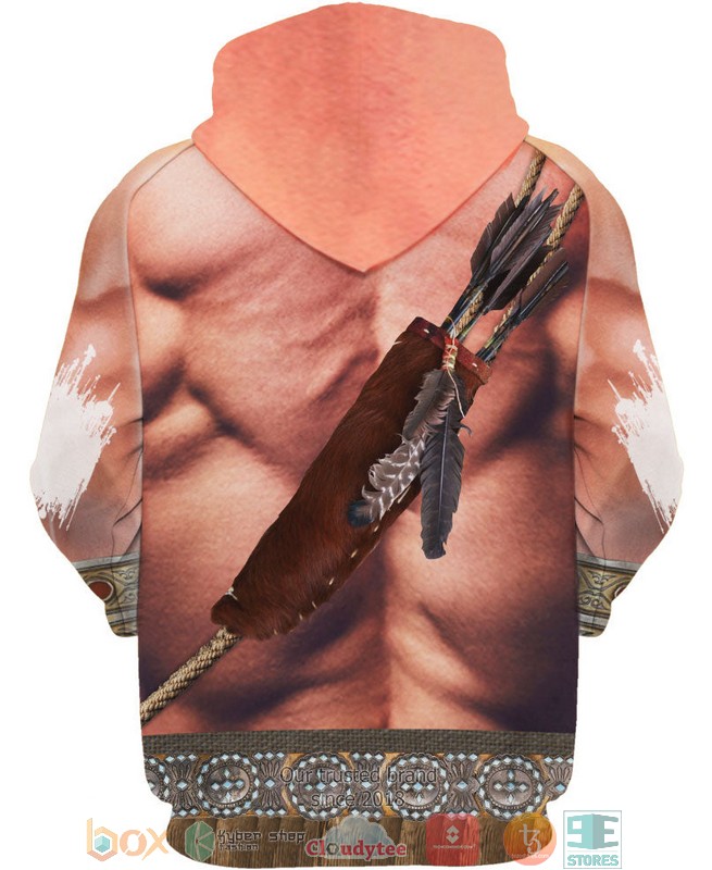 Brown-Skin-Pattern-Native-American-3D-Shirt-Hoodie-2