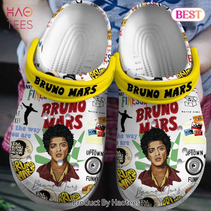 Bruno Mars Music Crocs Crocband Clogs Shoes Comfortable For Men Women and Kids Bruno Mars Music Crocs Crocband Clogs Shoes Comfortable For Men Women and Kids