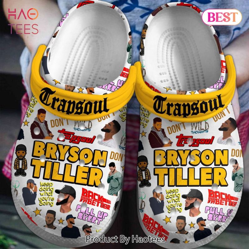 Bryson Tiller Music Crocs Crocband Clogs Shoes Comfortable For Men Women and Kids Bryson Tiller Music Crocs Crocband Clogs Shoes Comfortable For Men Women and Kids