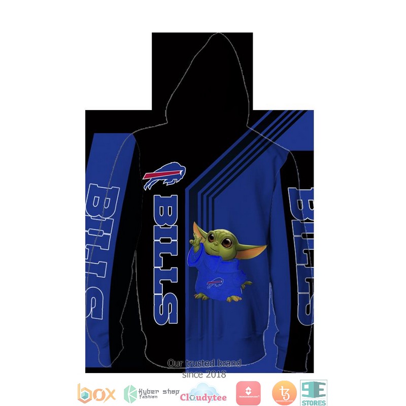 Buffalo Bills Baby Yoda Green 3D Full All Over Print Shirt Buffalo Bills Baby Yoda Green 3D Full All Over Print Shirt