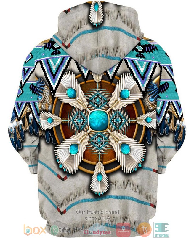 Butterfly-Buffalo-Skull-3D-Shirt-Hoodie-3