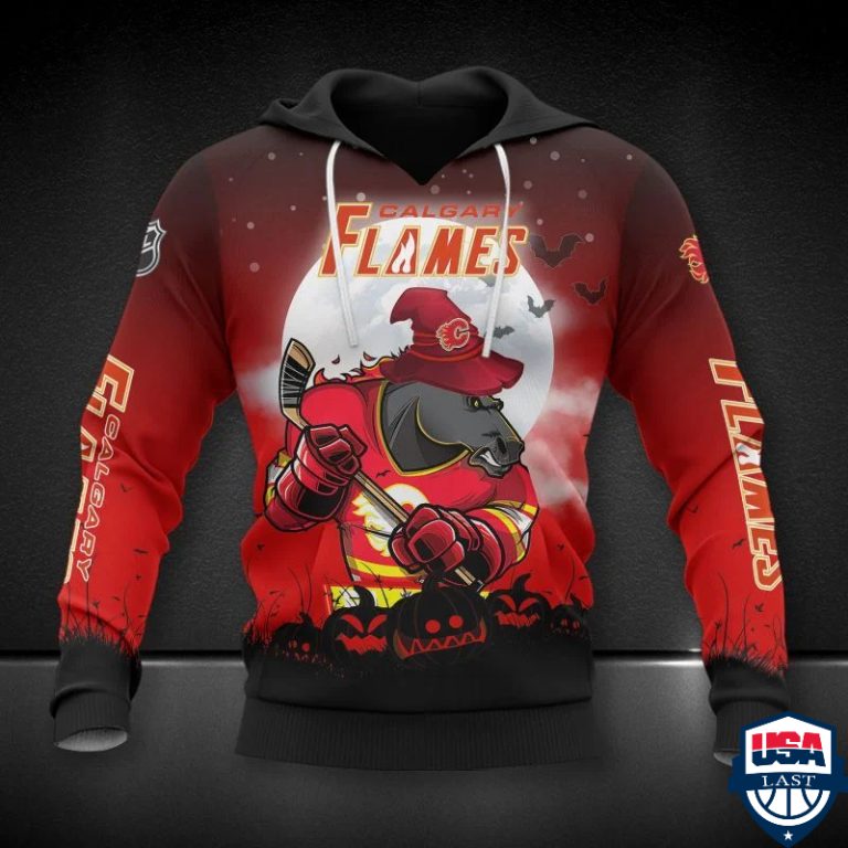 Calgary-Flames-Nhl-Haloween-All-Over-Printed-Hoodie-1