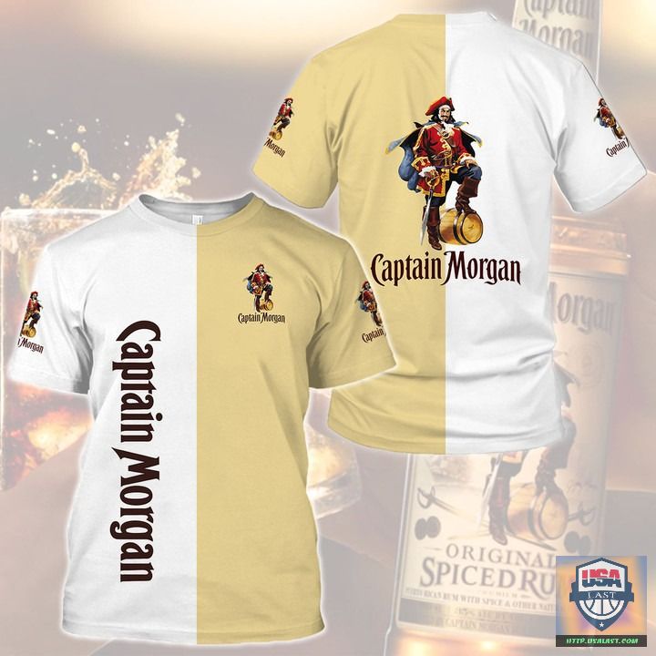 Captain Morgan 3D All Over Print Hoodie T-Shirt Captain Morgan 3D All Over Print Hoodie T-Shirt