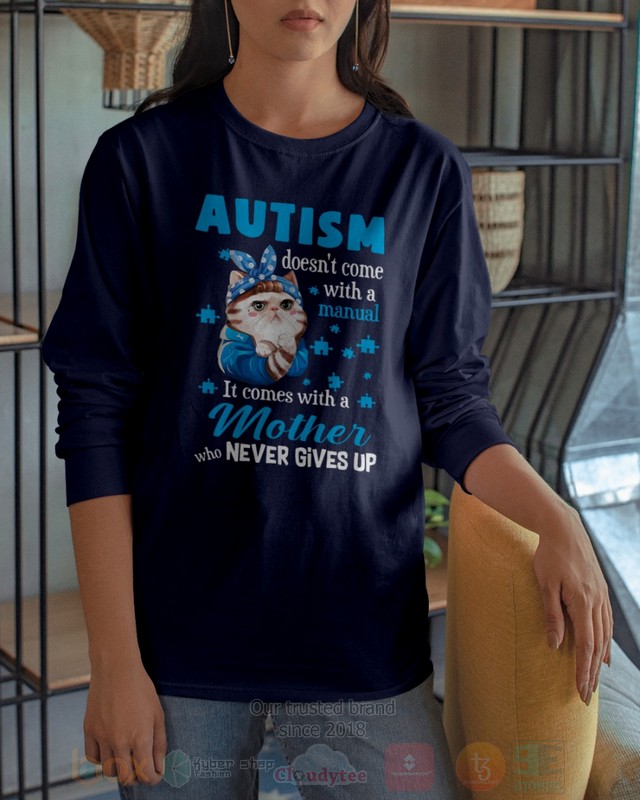 Cat Autism Doesn’T Come With A Manual Hoodie Cat Autism Doesn’T Come With A Manual Hoodie
