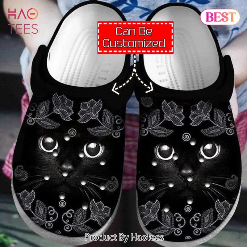 Cat Crocs – Black Cat Lovers Clog Shoes For Men And Women Cat Crocs – Black Cat Lovers Clog Shoes For Men And Women