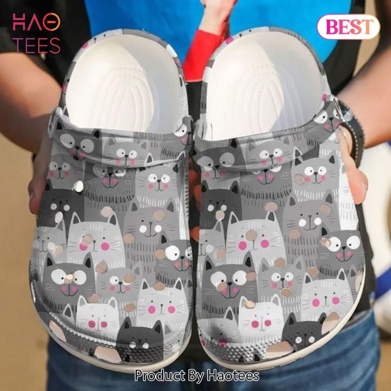 Cat Cute Gift For Lover Rubber Crocs Clog Shoes Comfy Footwear Cat Cute Gift For Lover Rubber Crocs Clog Shoes Comfy Footwear