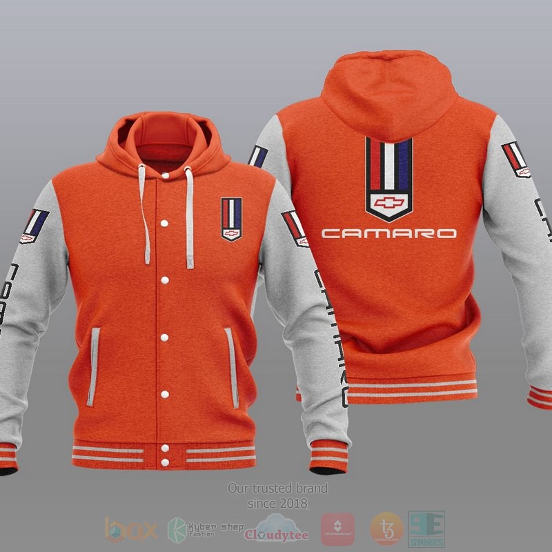 Chevrolet Camaro Car Baseball Jacket Hoodie Chevrolet Camaro Car Baseball Jacket Hoodie