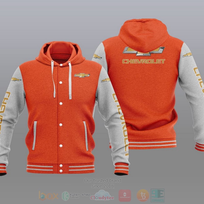 Chevrolet Car Baseball Jacket Hoodie Chevrolet Car Baseball Jacket Hoodie