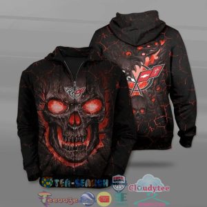 Chevrolet Corvette Skull Ver 2 All Over Printed T-Shirt Hoodie