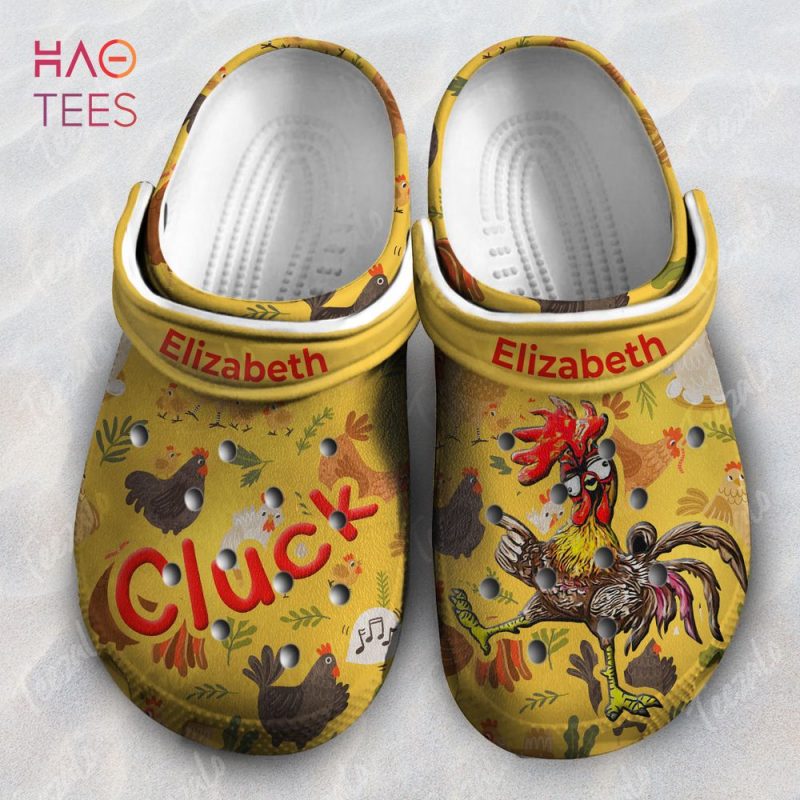 Chicken Cluck Personalized Clogs Shoes For Chicken Lovers Chicken Cluck Personalized Clogs Shoes For Chicken Lovers