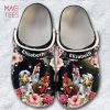 Chicken Floral Print Personalized Clogs Shoes For Chicken Lovers
