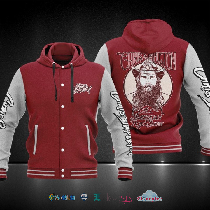 Chris Stapleton All American Road Show Baseball Hoodie Jacket Chris Stapleton All American Road Show Baseball Hoodie Jacket