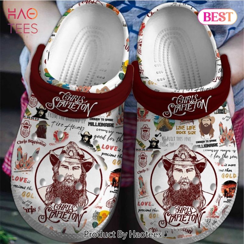 Chris Stapleton Music Crocs Crocband Clogs Shoes Comfortable For Men Women and Kids Chris Stapleton Music Crocs Crocband Clogs Shoes Comfortable For Men Women and Kids