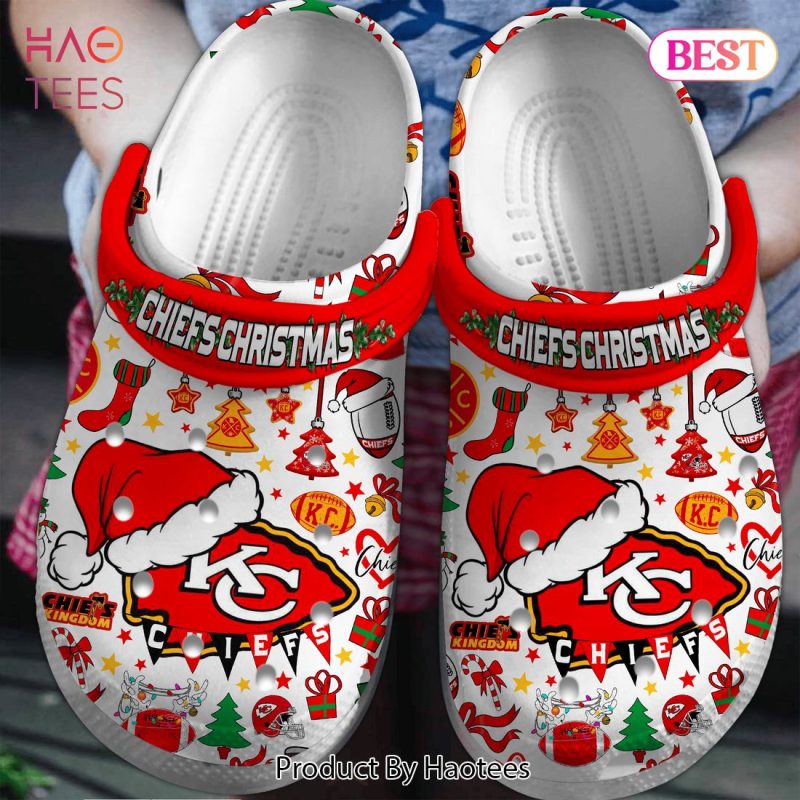 Christmas Kansas City Chiefs Mahomes NFL Sport Crocs Crocband Clogs Shoes Comfortable For Men Women and Kids Christmas Kansas City Chiefs Mahomes NFL Sport Crocs Crocband Clogs Shoes Comfortable For Men Women and Kids