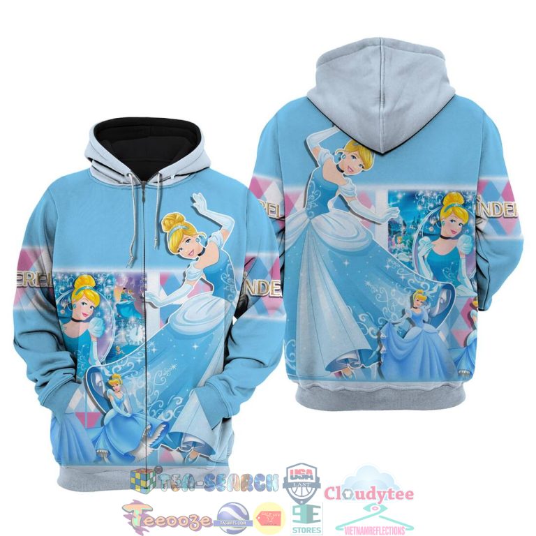 Cinderella-Princess-Disney-Hoodie-3D-3
