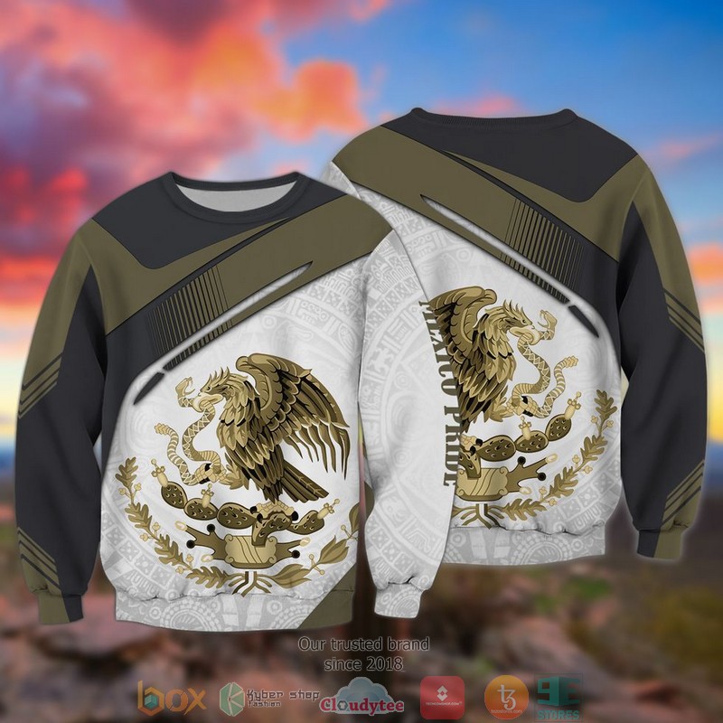 Coat Of Arms Mexico 3D Shirt Coat Of Arms Mexico 3D Shirt