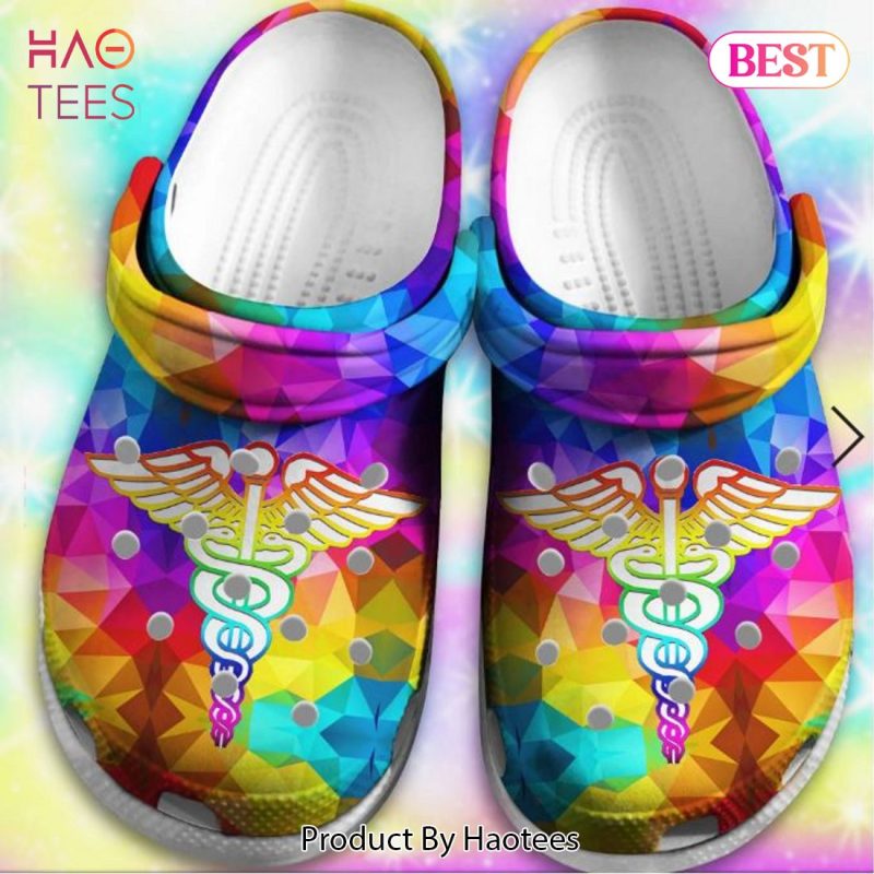 Colorful Polygonal Nurse Outdoor Shoes Birthday Gift For Women Men Boy Girl Exclusive Colorful Polygonal Nurse Outdoor Shoes Birthday Gift For Women Men Boy Girl Exclusive