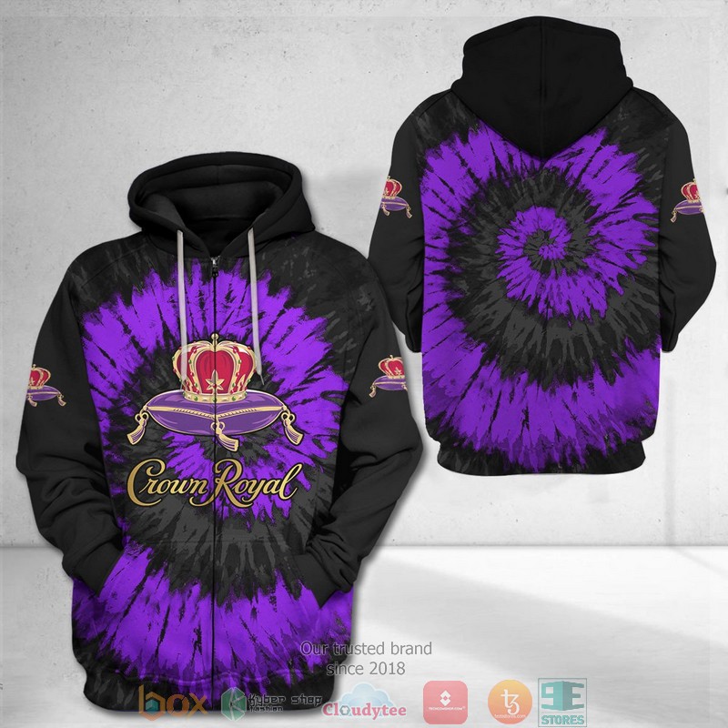 Crown Royal Black Purple 3D Shirt Crown Royal Black Purple 3D Shirt