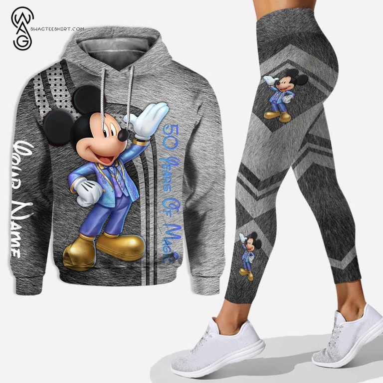 Custom-Mickey-Mouse-50-Years-Of-Magic-Hoodie-And-Leggings-1