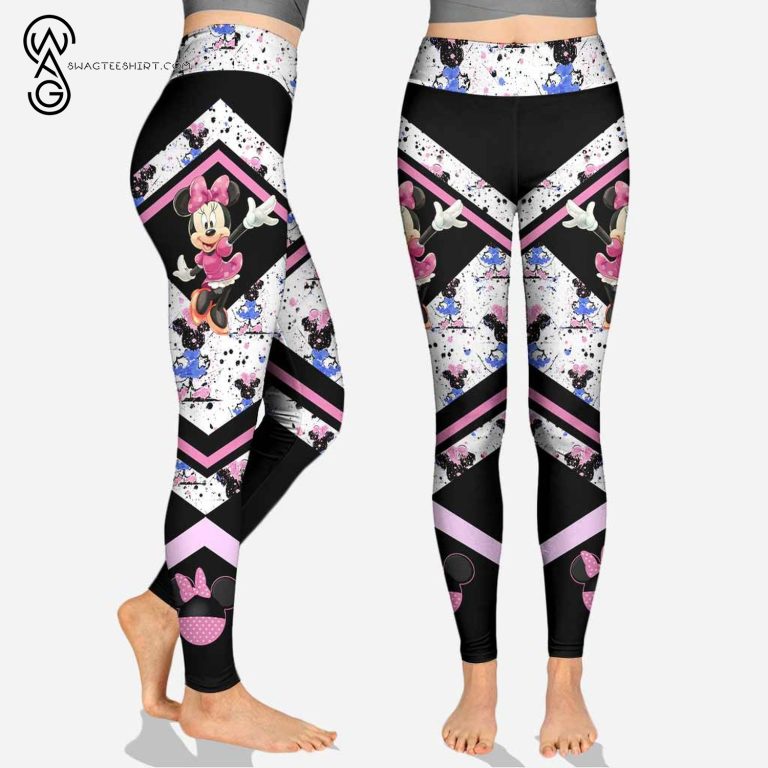 Custom-Minnie-Mouse-Watercolor-Hoodie-And-Leggings-3