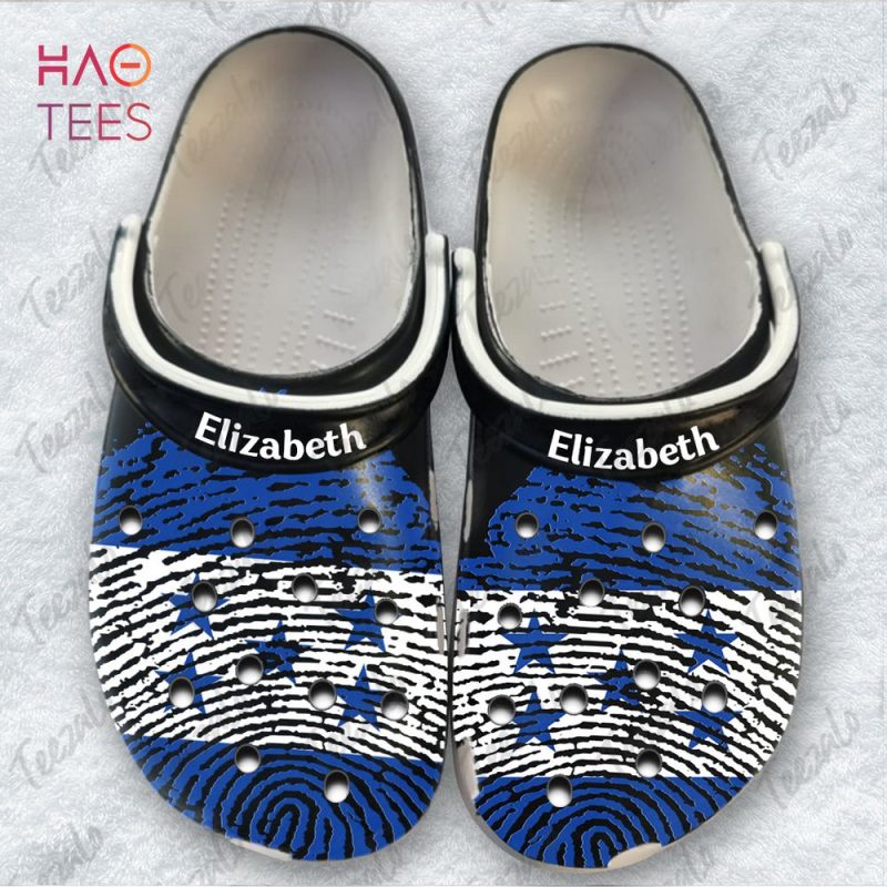 DNA Honduras Flag Honduran Gift Personalized Clogs Shoes DNA Honduras Flag Honduran Gift Personalized Clogs Shoes